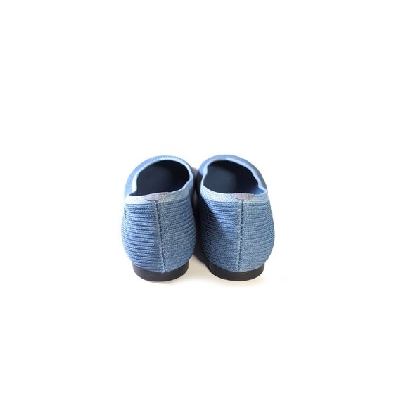 VIVAIA Shoes Size 39.5 Blue Denim Flats Women's Size 8.5 - Picture 4 of 9